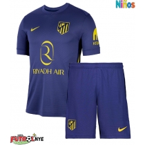Camiseta Atletico Madrid Visitante Equipación para niños 2025-26 manga corta (+ pantalones cortos)